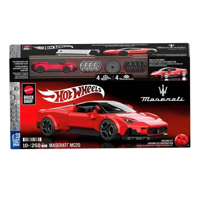 Hotwheels Brick Shop Speed Serisi - Maserati Mc20 Jfr90