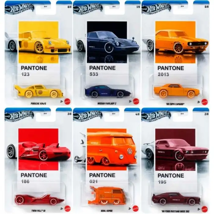 Hotwheels Pantone Arabalar Jky47