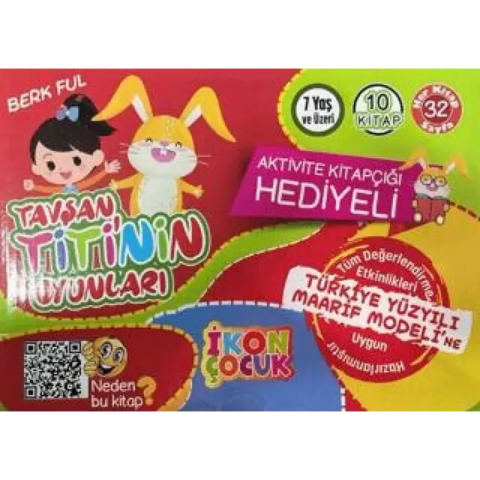 İkonçocuk Tavşan Tiiti 10 Lu Hikaye Seti