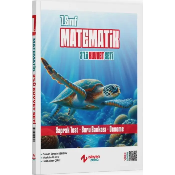 İşleyenzeka 7.Sınıf Matematik 3 Lü Kuvvet Seti - 2024-25