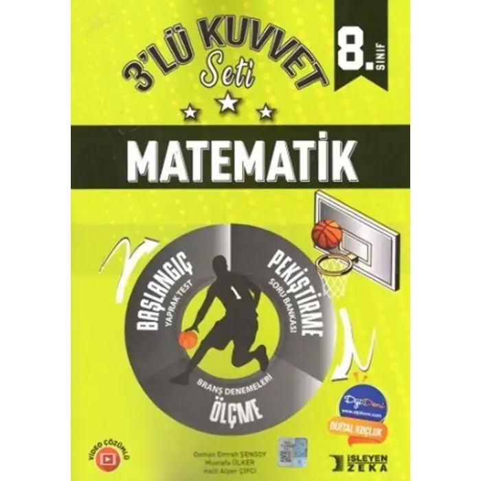 İşleyenzeka 8.Sınıf Matematik 3 Lü Kuvvet Seti 2025