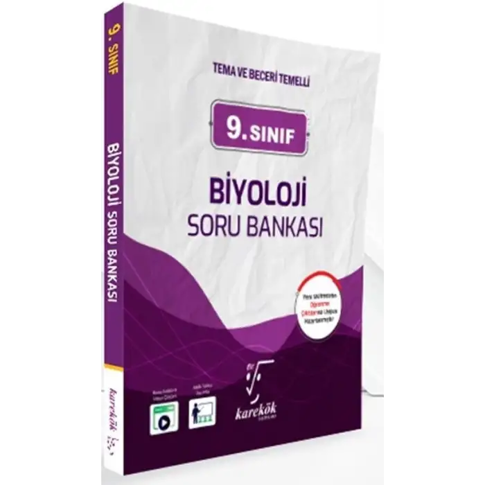 Karekök 9.Sınıf Biyoloji Soru Bankası 2025