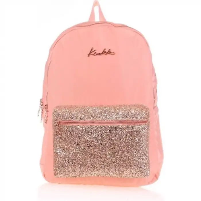 Kaukko Brıght Sırt Çantası Taşlı Somon K1520