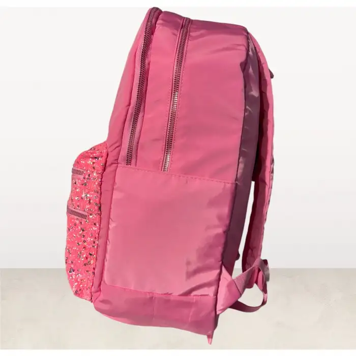 Kaukko Magıc Dreams Sırt Çantası Taşlı Pullu Pembe K1546