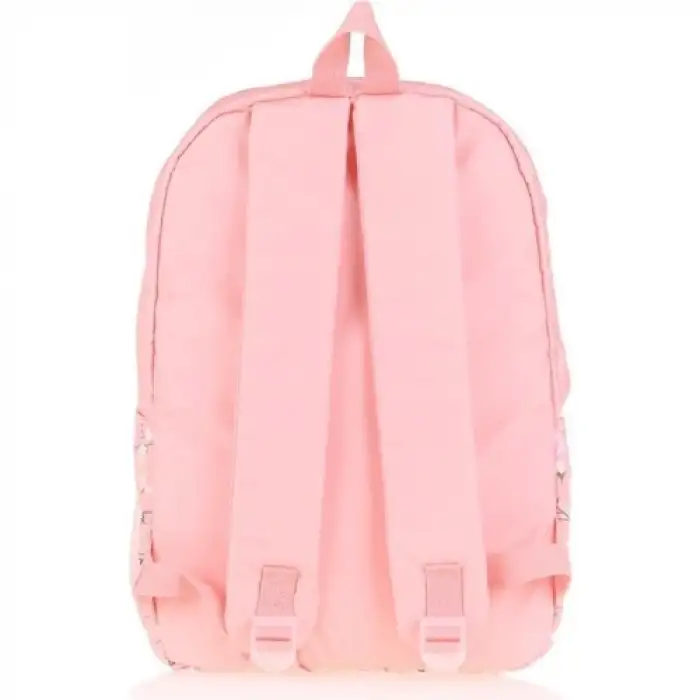 Kaukko Soft Floral Sırt Çantası Somon K1489