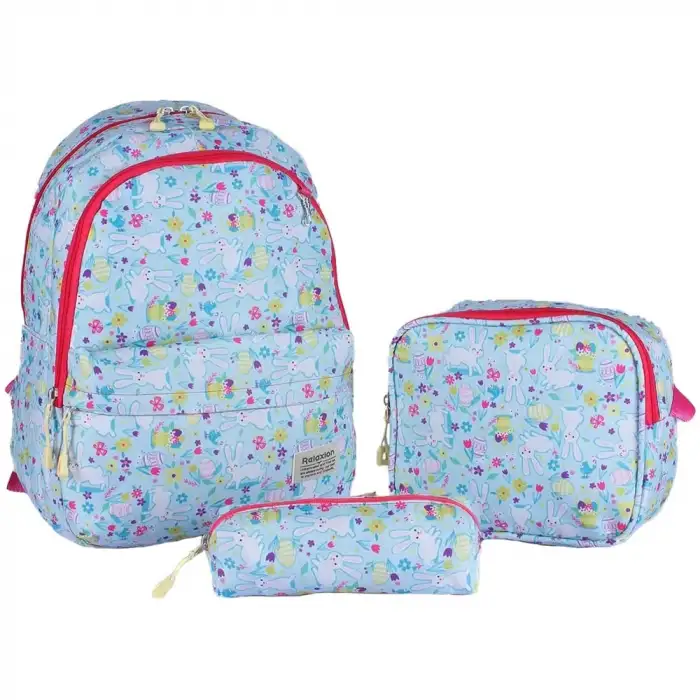 Kçk Relaxion Sırt Çantası Okul Seti 8640