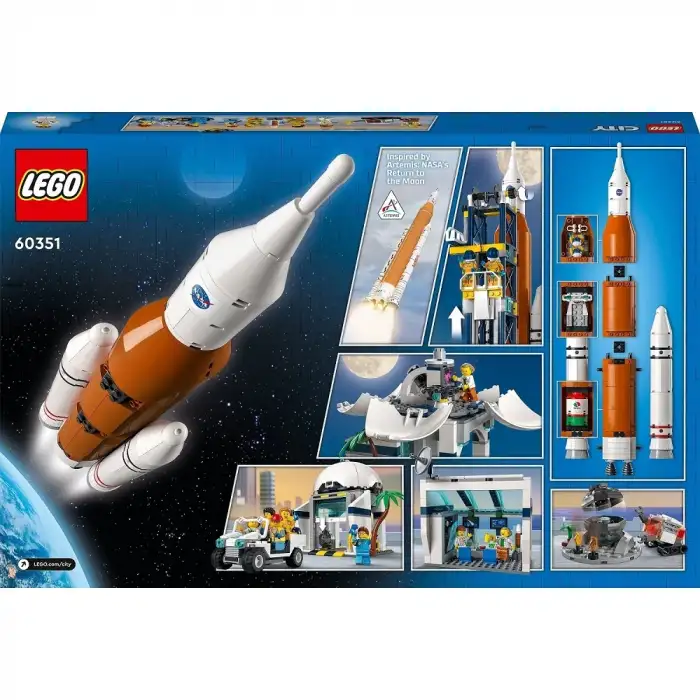 Lego City 60351 Roket Fırlatma Merkezi