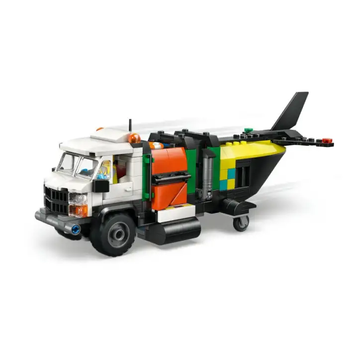 Lego City Uçak Servis Kamyonu Ve Hovercraft Karışımı LSC-60505