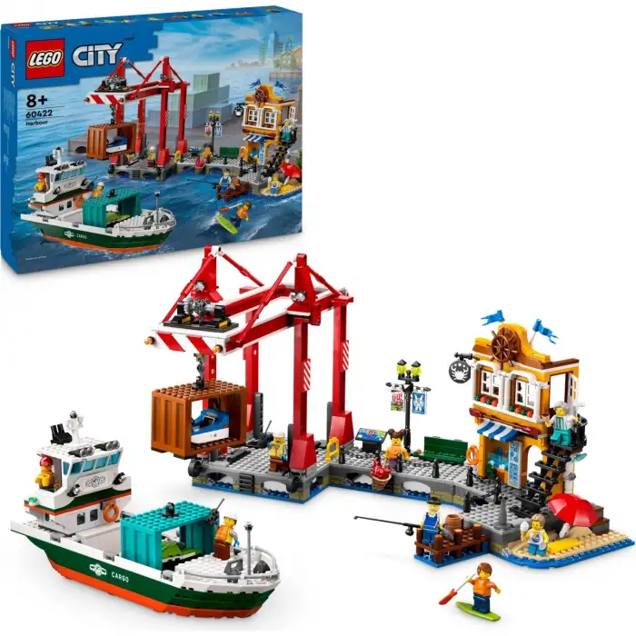 Lego City 60422 Yük Gemili Liman