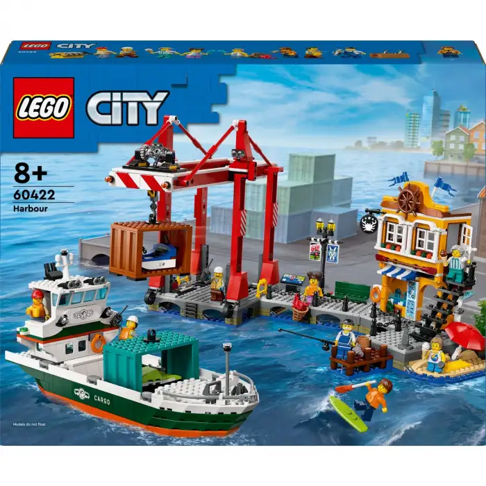 Lego City 60422 Yük Gemili Liman