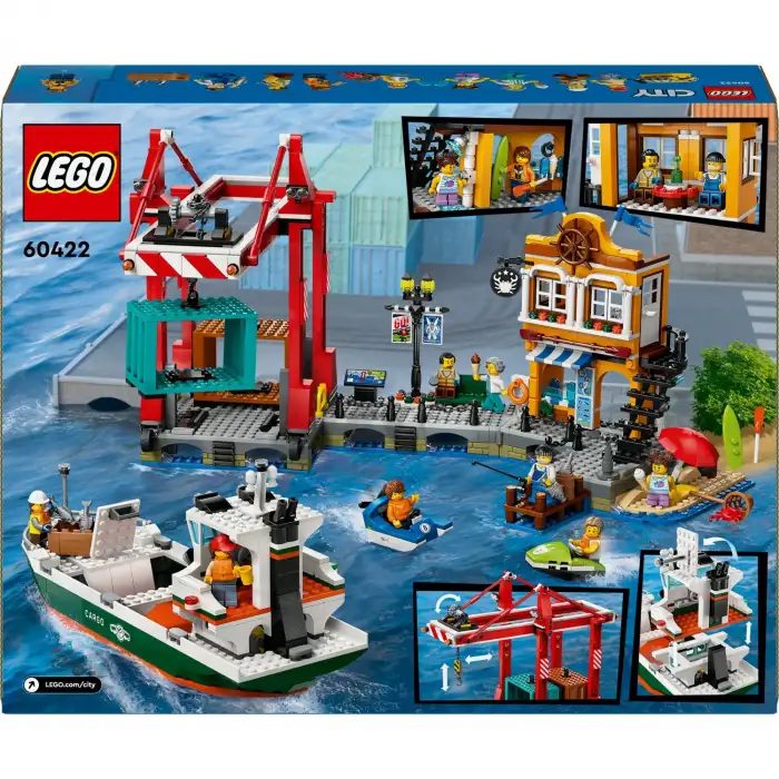 Lego City 60422 Yük Gemili Liman