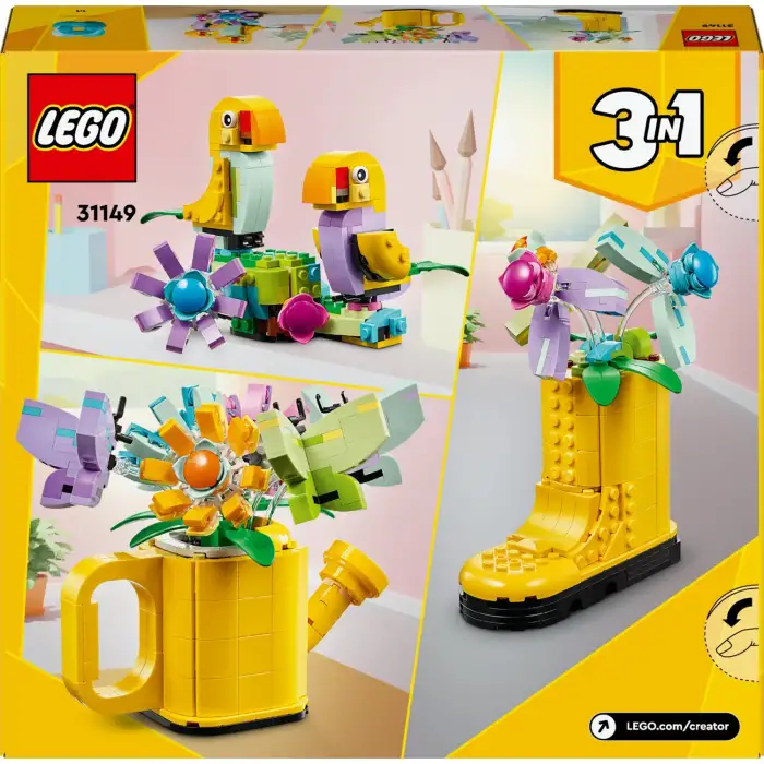 Lego Creator 31149 Sulama Kabında Çiçekler