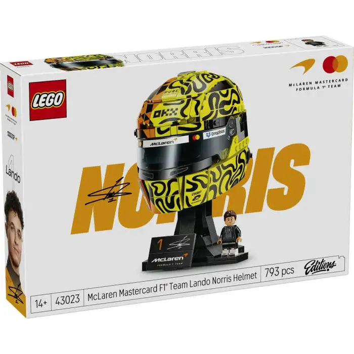 Lego Editions McLaren Mastercard Team Lando Norris Kaskı 43023