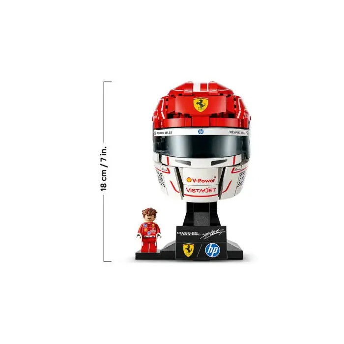 Lego Editions Scuderia Ferrari HP Charles Leclerc Kaskı 43014