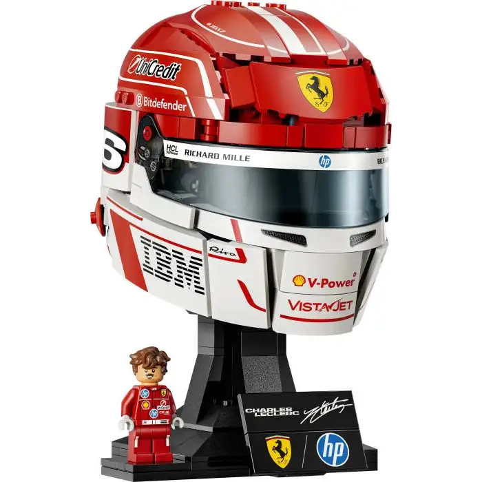 Lego Editions Scuderia Ferrari HP Charles Leclerc Kaskı 43014