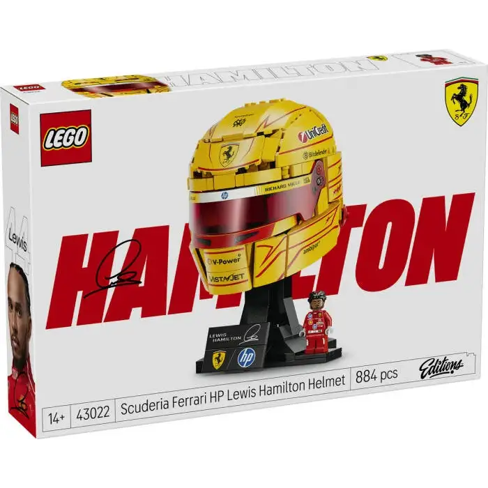 Lego Editions Scuderia Ferrari HP Lewis Hamilton Kaskı 43022
