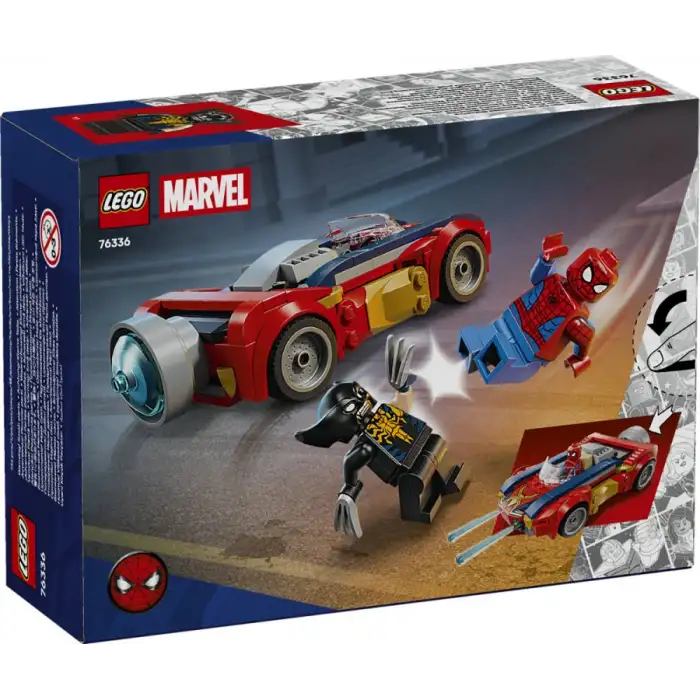Lego Marvel 76336 Örümcek Adam Arabası, Venomlaşmış Wolverine’E Karşı