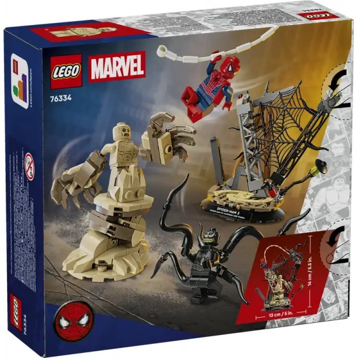 Lego Marvel Efsanevi Savaş Örümcek Adam Vs Kum Adam LSS-76334