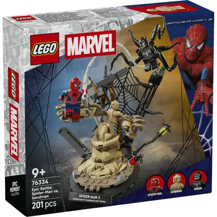 Lego Marvel Efsanevi Savaş Örümcek Adam Vs Kum Adam LSS-76334