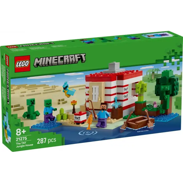 Lego Minecraft 21275 Ormanda Tnt Evi