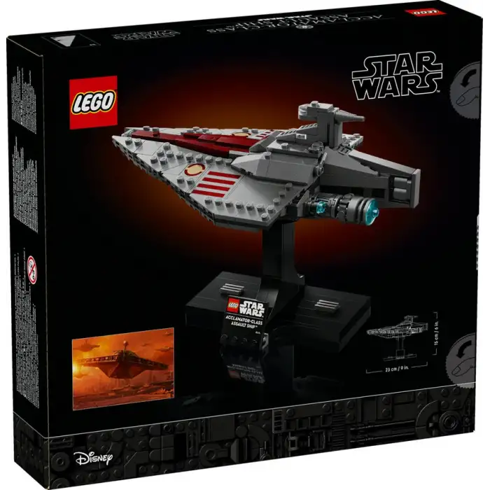 Lego Star Wars Acclamator Sınıfı Hücum Gemisi LSW-75404