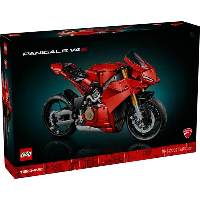 Lego Technic 42202 Ducati Panigale V4 S Motosiklet
