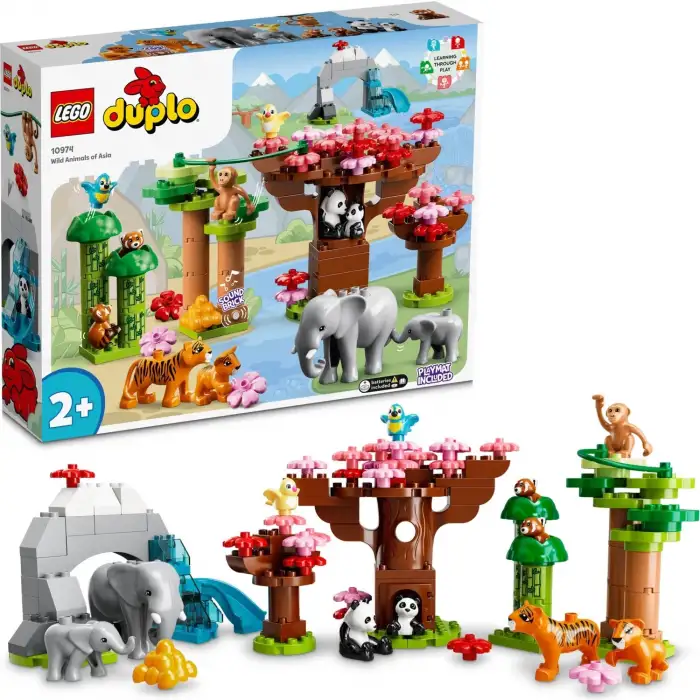 Lego Duplo 10974 Vahşi Asya Hayvanları