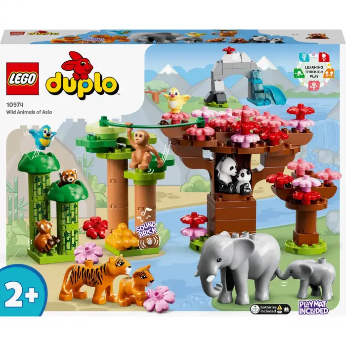 Lego Duplo 10974 Vahşi Asya Hayvanları