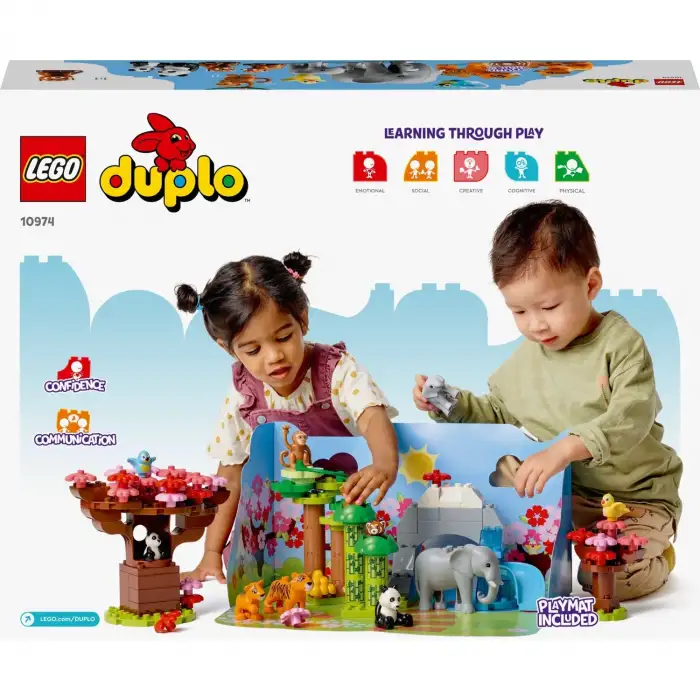 Lego Duplo 10974 Vahşi Asya Hayvanları