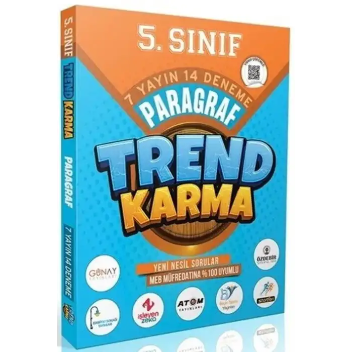 Liderlerkarması 5.Sınıf Trend Karma Paragraf Denemeleri 7 Yayın 14 Deneme 2025-26