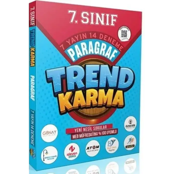 Liderlerkarması 7.Sınıf Trend Karma Paragraf Denemeleri 7 Yayın 14 Deneme 2025-26