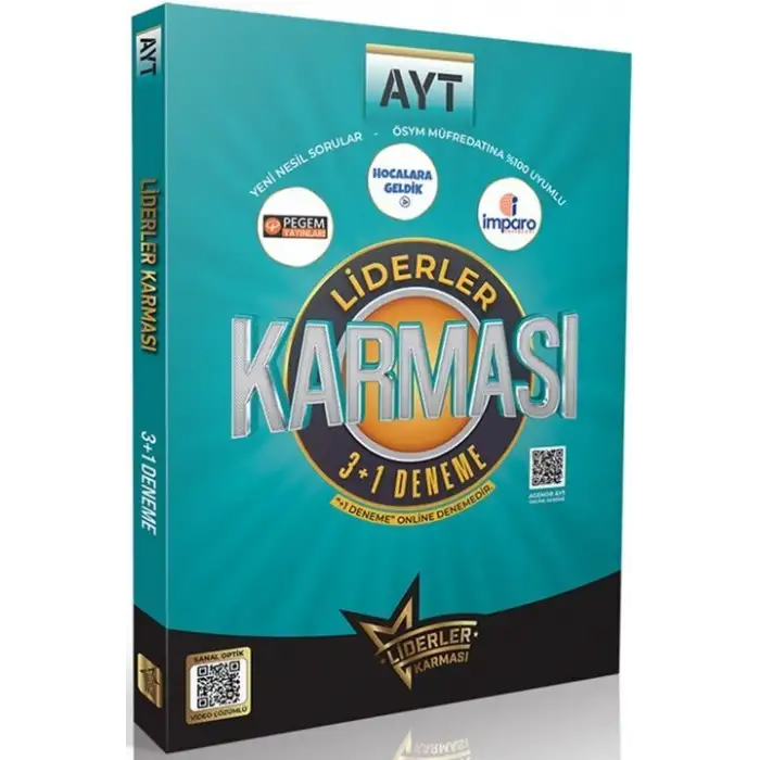 Liderlerkarması Ayt 3+1 Deneme Seti 2025-26