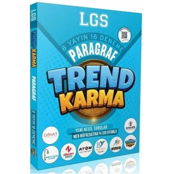Liderlerkarması Lgs Trend Karma Paragraf Denemeleri 8 Yayın 16 Deneme 2025-26