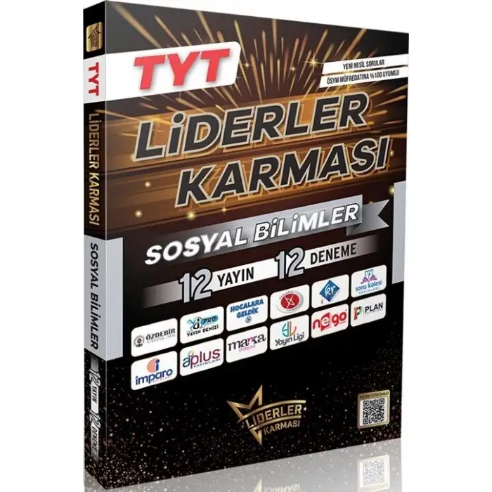 Liderlerkarması Tyt Sosyal Bilimler Denemeleri (12x12) 2025-26