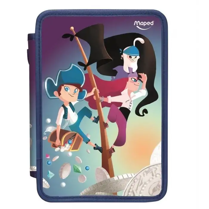 Maped Kalem Kutusu - Dolu Okul Malzemleri - Canavarlı Yeni (967434)