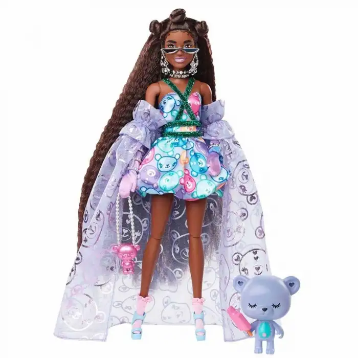 Mattel Barbie Fancy- Mor Kostümlü Bebek