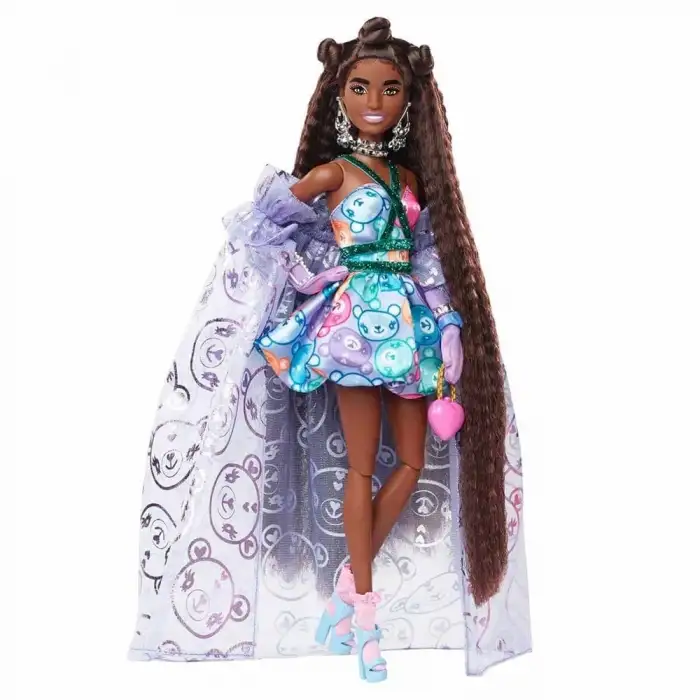 Mattel Barbie Fancy- Mor Kostümlü Bebek