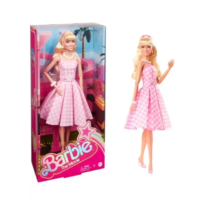 Mattel Barbie Filmi Pembe Elbiseli Bebek Mtl-Hpj96