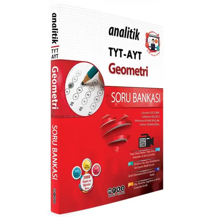 Merkez Tyt-Ayt Geometri Analitik Soru Bankası 2022