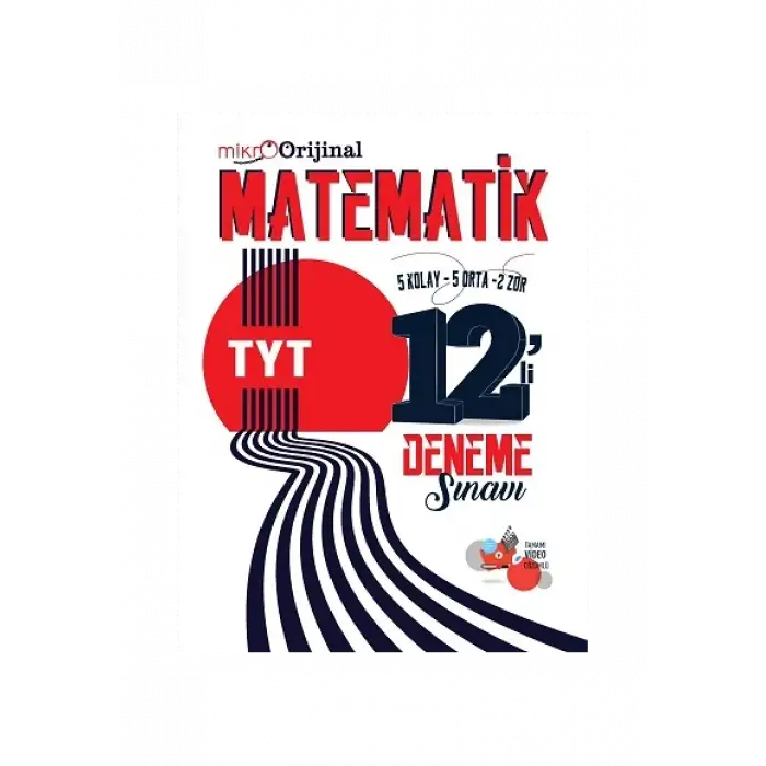 Mikro Orijinal Tyt Matematik Deneme 12 Li 2025-26