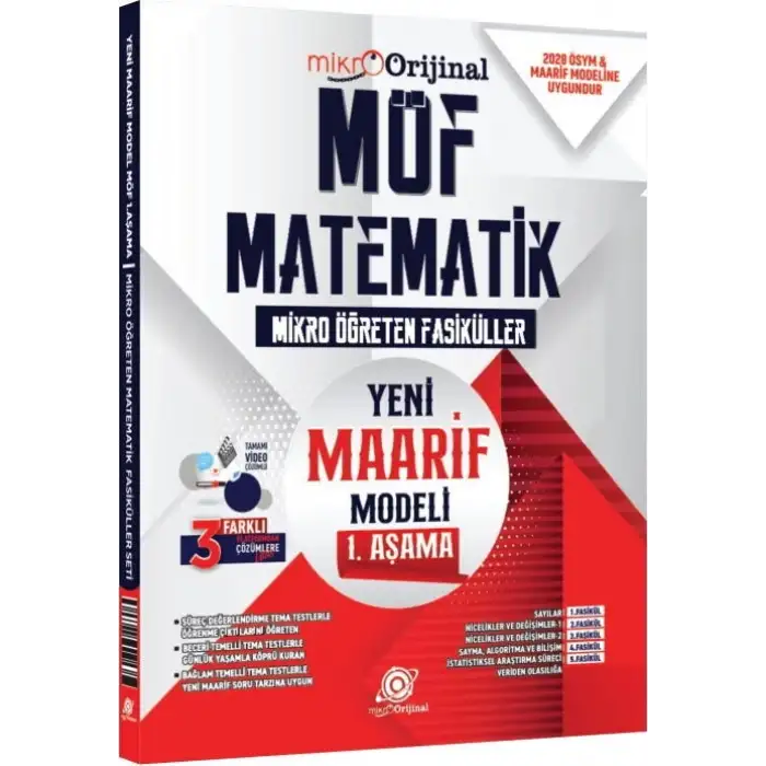 Mikroorijinal Tyt Maarif Matematik  Möf Set 2026-27