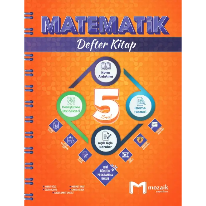 Mozaik 5.Sınıf Matematik Defter 2025-26