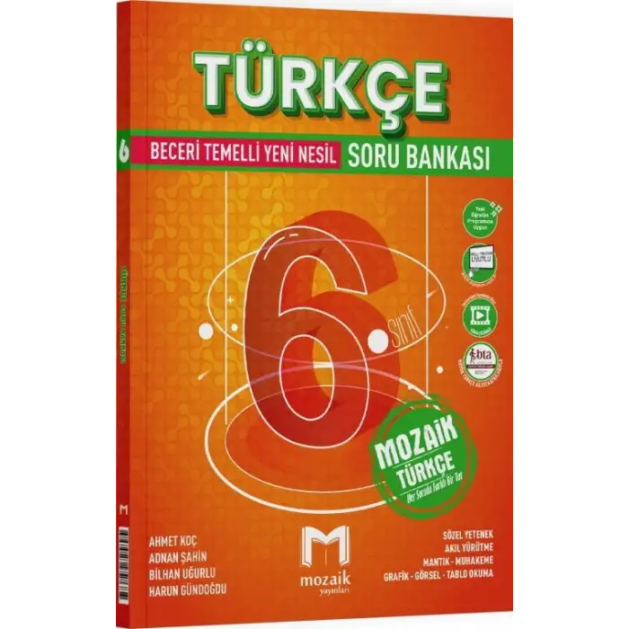 Mozaik 6.Sınıf Türkçe Soru Bankası 2025-26