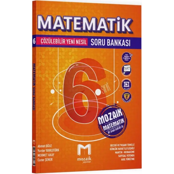 Mozaik 6.Sınıf Matematik Soru Bankası 2025-26