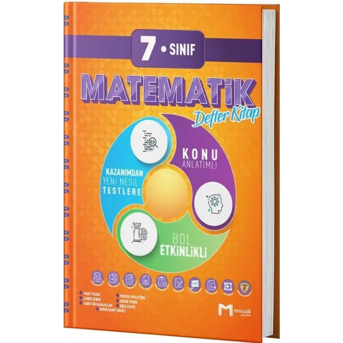 Mozaik 7.Sınıf Matematik İntro Defter 2025-26