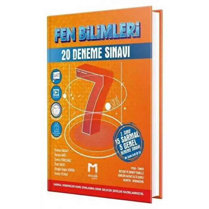 Mozaik 7.Sınıf Deneme 20 Li Fen Bilimleri