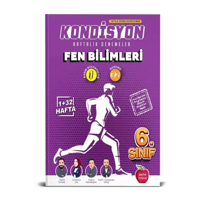 Newton 6.Sınıf Fen Bilimleri Kondisyon Haf.Kaz.Denemeleri 33 Hafta 2025-26