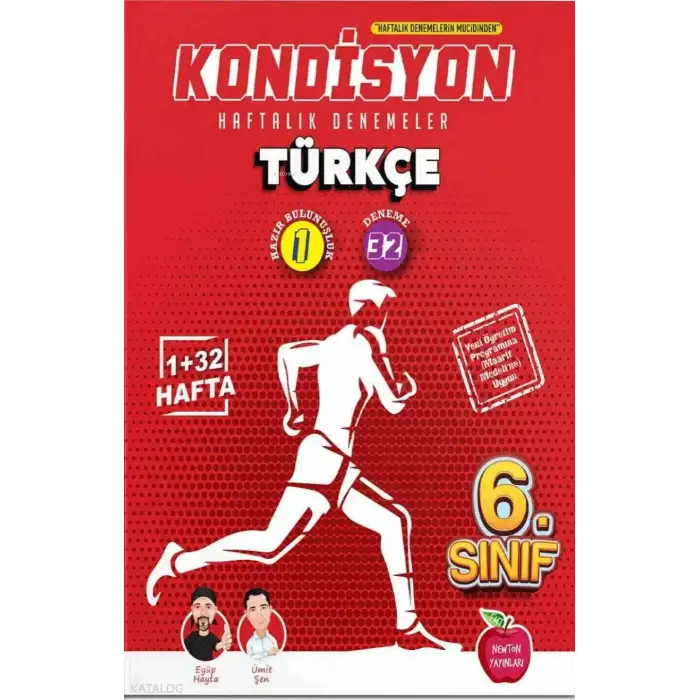 Newton 6.Sınıf Türkçe Kondisyon Haf.Kaz.Denemeleri 33 Hafta 2025-26