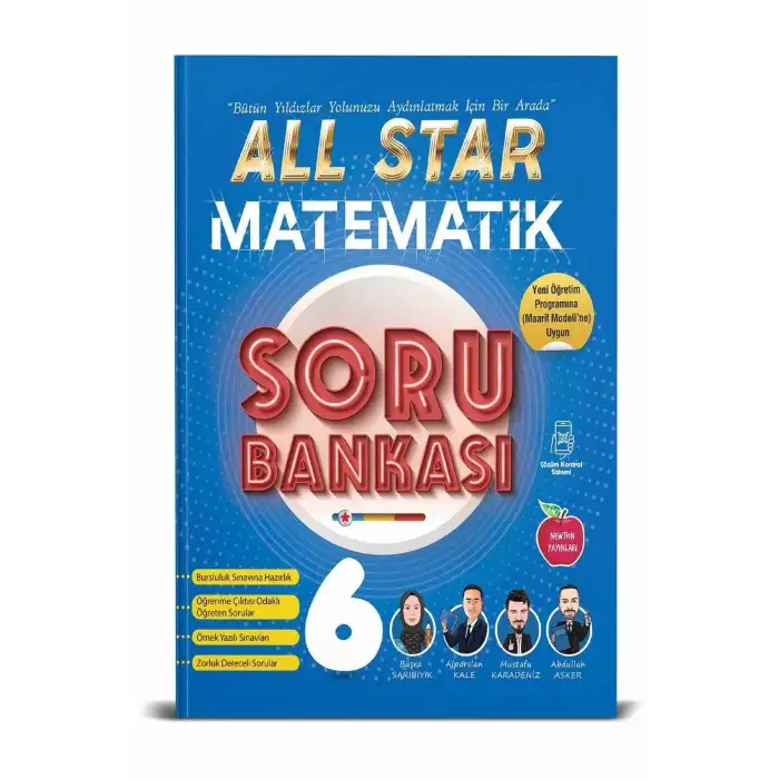 Newton 6.Sınıf Matematik All Star Soru Bankası 2025-26