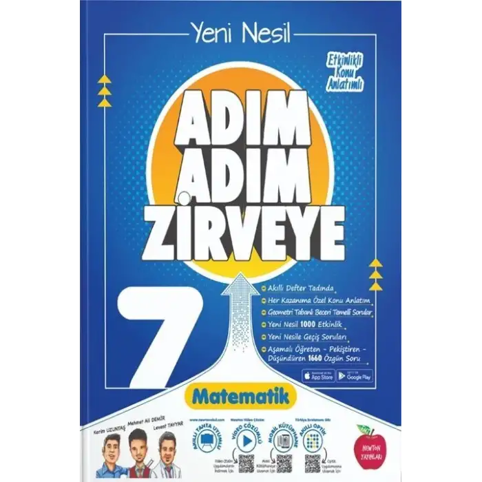 Newton 7.Sınıf Matematik Adım Adım Zirveye Soru Bankası 2025-26